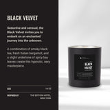 Étiquette Luxe Hotel Collections sur Bougie 14oz, cadeau élégant prêt à offrir.