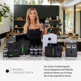Hotel Collections Acoustic Studio Pro dans le salon, harmonie parfum et musique.