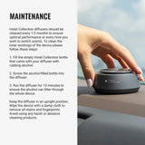 Hotel Collections Diffuseur auto – huiles non incluses, utilisez vos essences préférées.