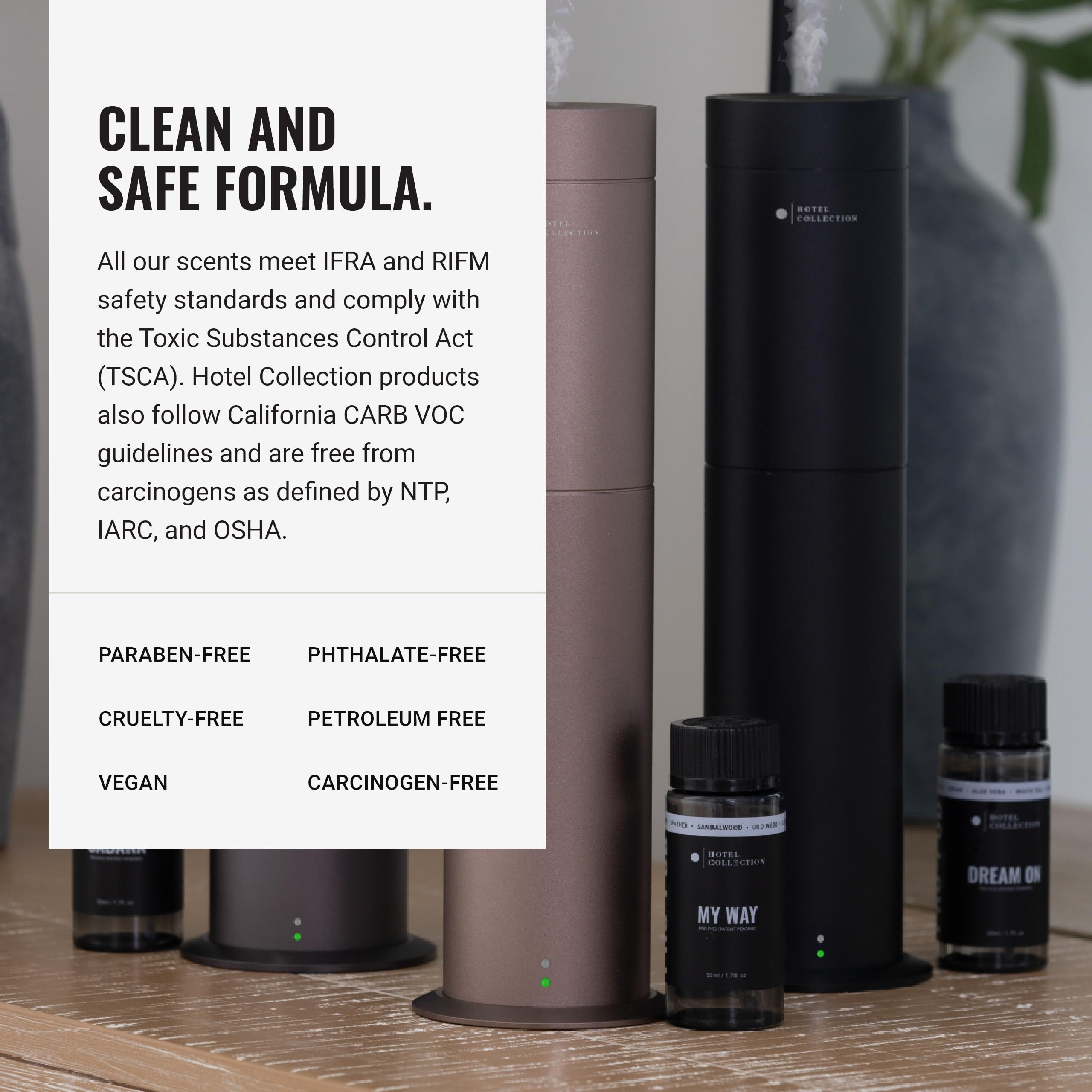 Formule vegan et cruelty-free – huile sans parabènes et sans phtalates