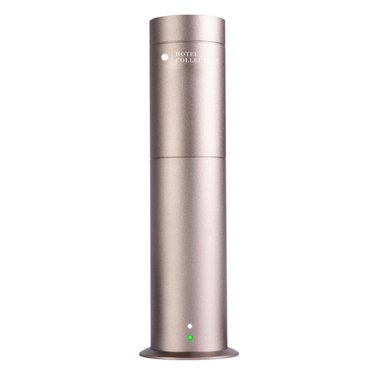Diffuseur Hotel Collections Studio Pro, finition champagne en aluminium recyclable, diffusion durable.