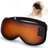 Masque yeux chauffant HOTHUGZ en soie, confort portable sur la route.