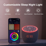 Bébé endormi grâce aux sons apaisants du Hotmoon Cocoon Pro 2.