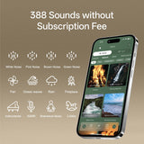Lumière nocturne chaude sur le Hotmoon Cocoon Pro 2 pour s endormir plus sereinement.