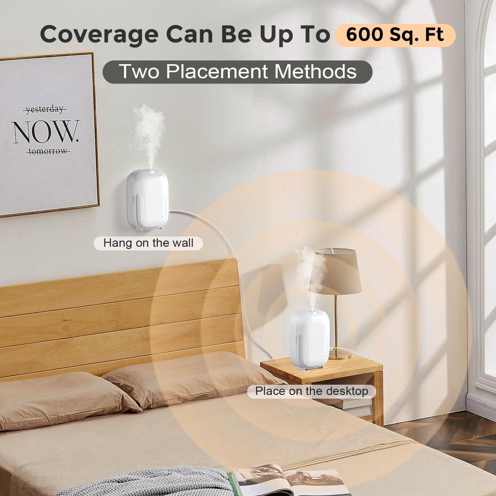 Contrôle Bluetooth via l'application Aroma Buddy pour HOTOIQ.