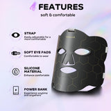 Hottoerak masque-visage portable en silicone doux pour usage nomade.
