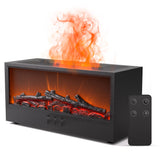 Hotwill diffuseur d'aromathérapie avec flamme-cheminée, ambiance chaleureuse et relaxante