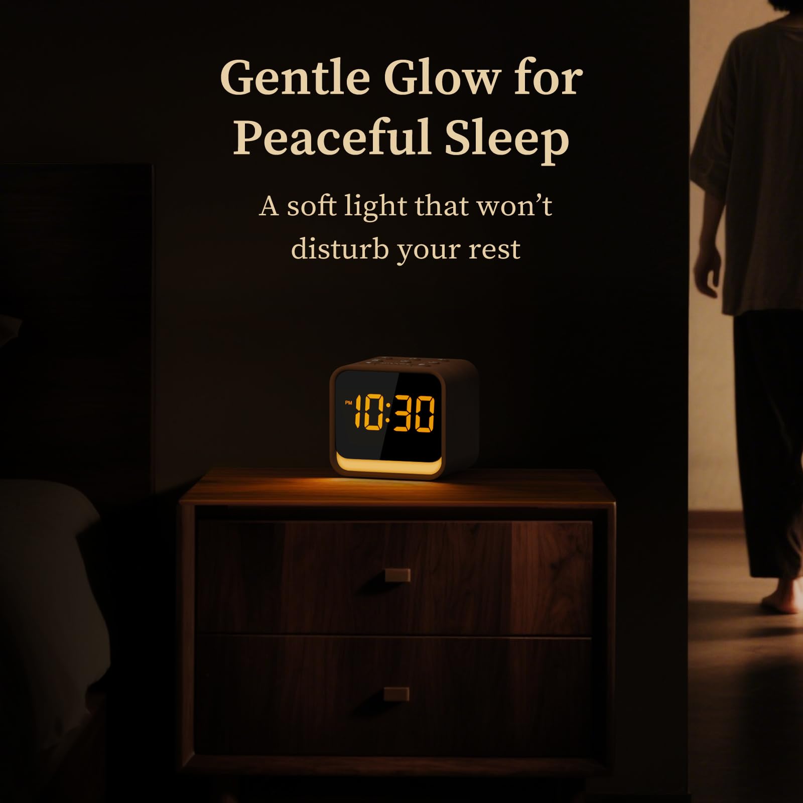 HOUSBAY Horloge-compacte: tout-en-un plug-in, sans smartphone.
