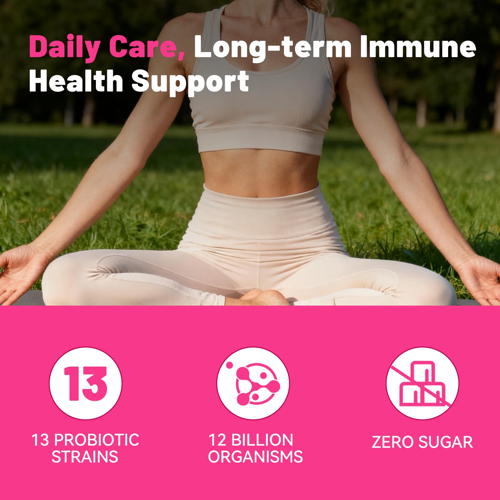 House of Nutrition Women Probiotic Poudre – 12 milliards CFU affichés; potentiel soutien digestif.