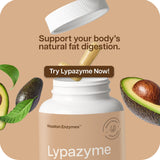 Flacon Lypazyme compact – bouchon sécurité pour une utilisation pratique.