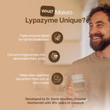 Capsules Lypazyme – petit format, facile à prendre au quotidien.