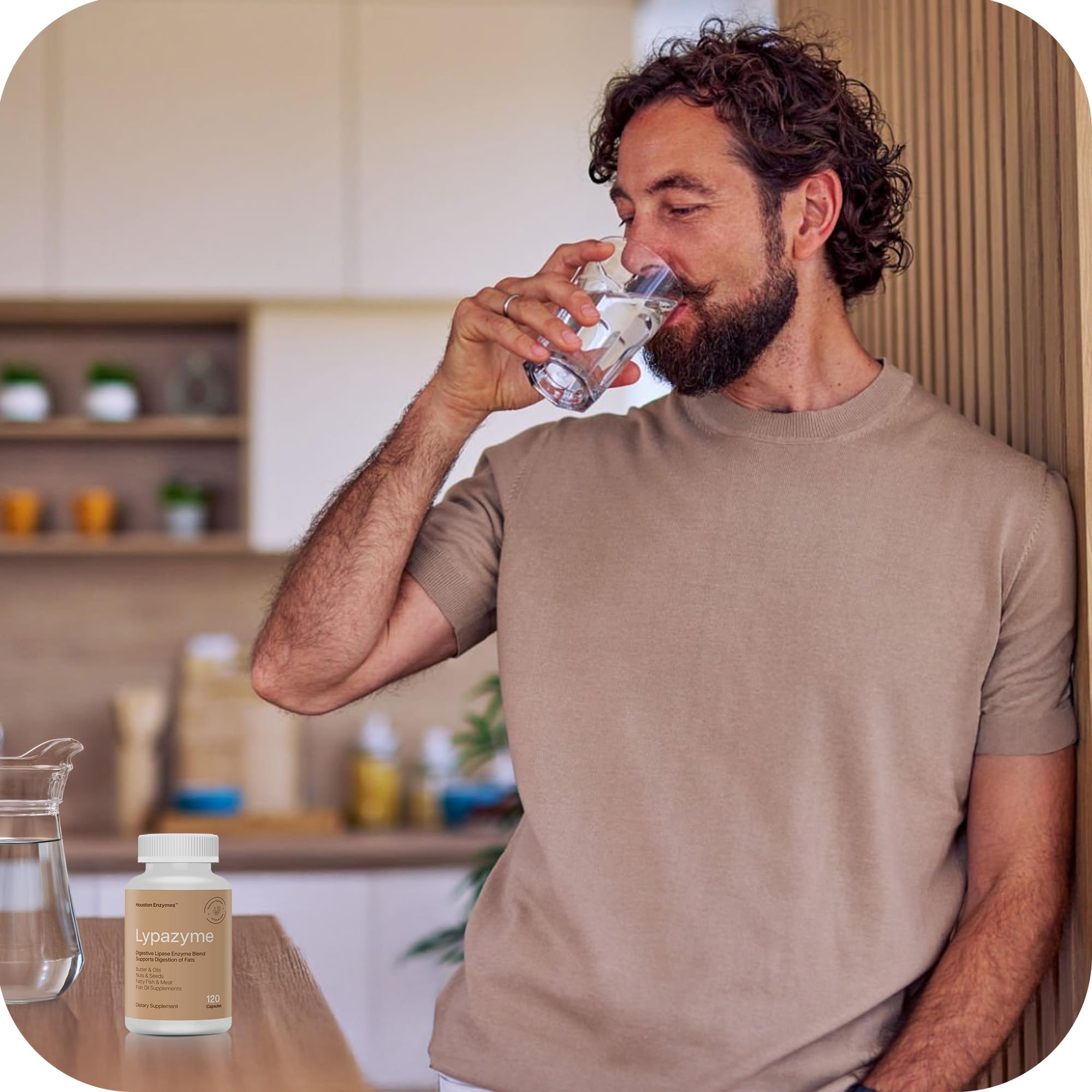 Capsules Lypazyme en usage quotidien – intégration facile avec nourriture.