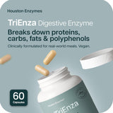 TriEnza en poudre de Houston Enzymes, mélange rapide pour une digestion fluide