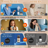 Hovacota citrus bien-être huile essentielle, parfum vibrant pour énergie et clarté dans l'espace.
