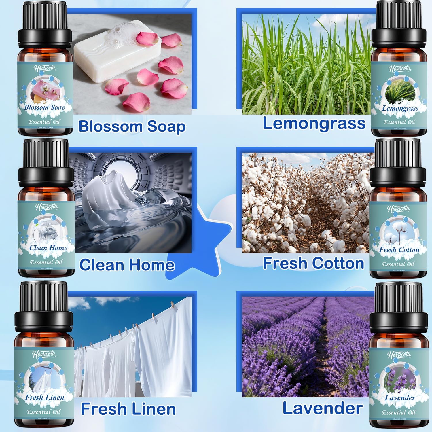 Huile savon fleur Hovacota, parfait pour bougies et savons faits maison.