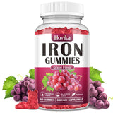 Gommes de fer Hovika saveur raisin, douceur et absorption améliorée pour l'énergie quotidienne.