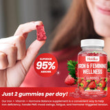 Gommes Hovika PMS: équilibre hormonal et bien-être mensuel.