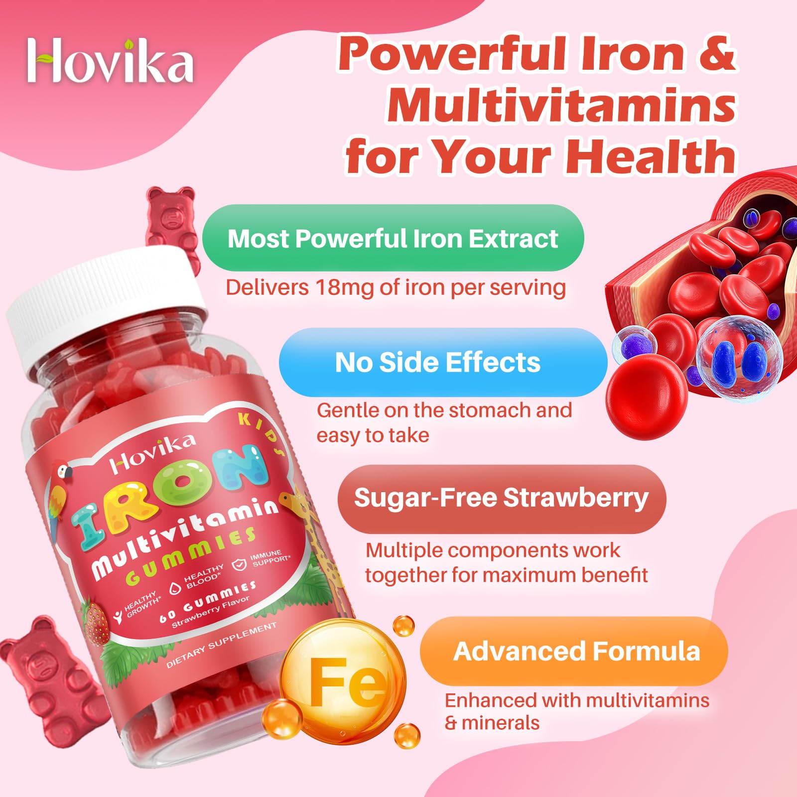 Hovika os-sante-supplement-calcium: calcium pour des os solides et une activité physique.