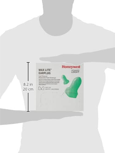 Howard Leight Max-Lite bouchons légers et confortables pour une journée sans fatigue auditive.