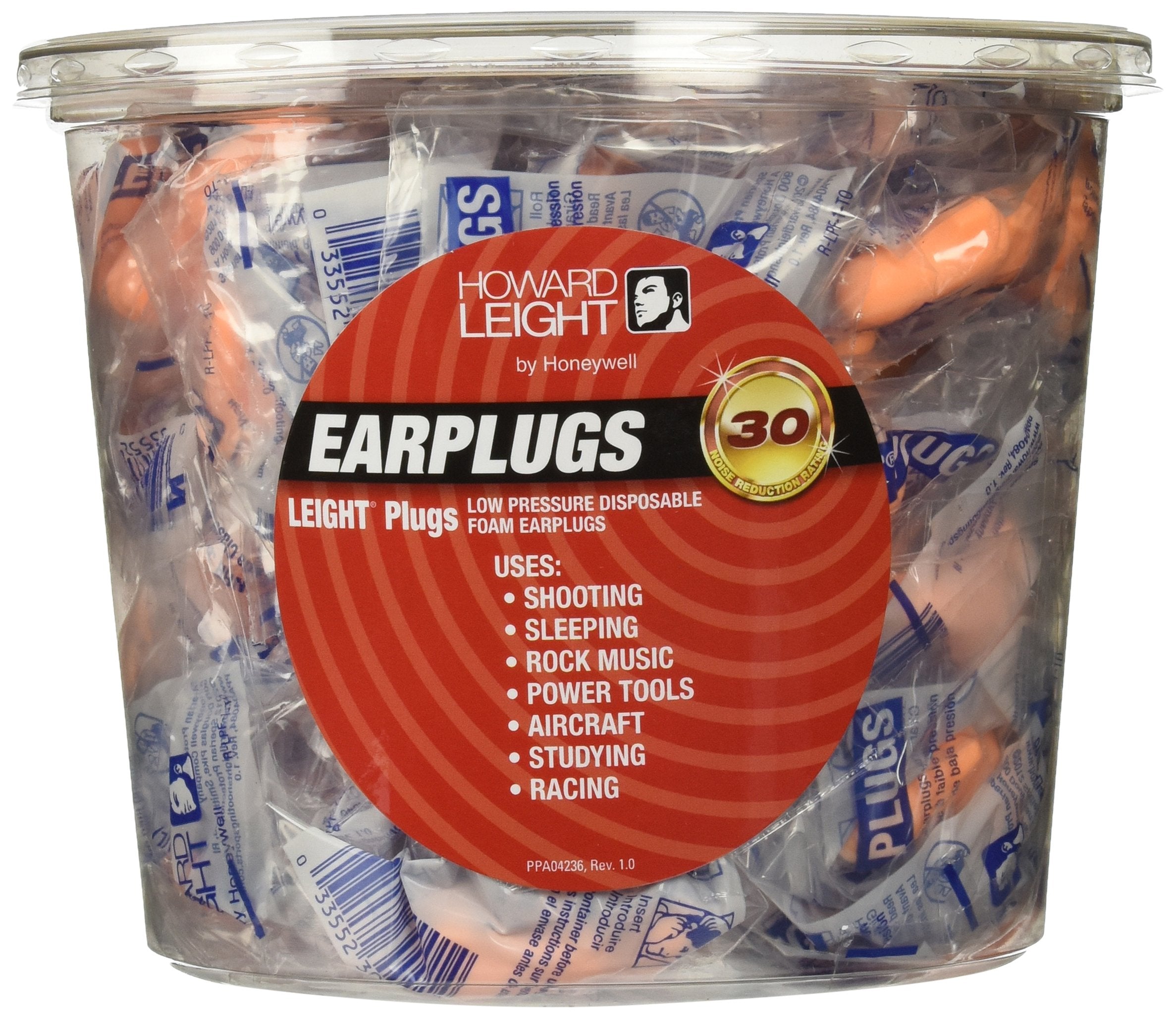 Howard Leight LPF-TO: emballage 100 paires pour protection auditive au tir