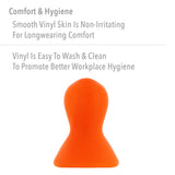 Howard Leight bouchons d'oreille forme cloche — adaptation confortable au conduit auditif.