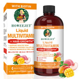 HOWEEJET bouteille-liquide multivitamine pour cheveux et peau