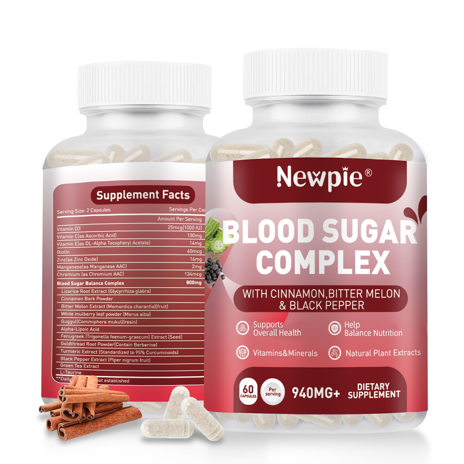 HOWEEJET Complexe Sucres SANG - Bouteille montrant le format et le soutien quotidien.