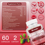 HOWEEJET Complexe Sucres SANG - Capsules visibles pour une prise pratique au quotidien.