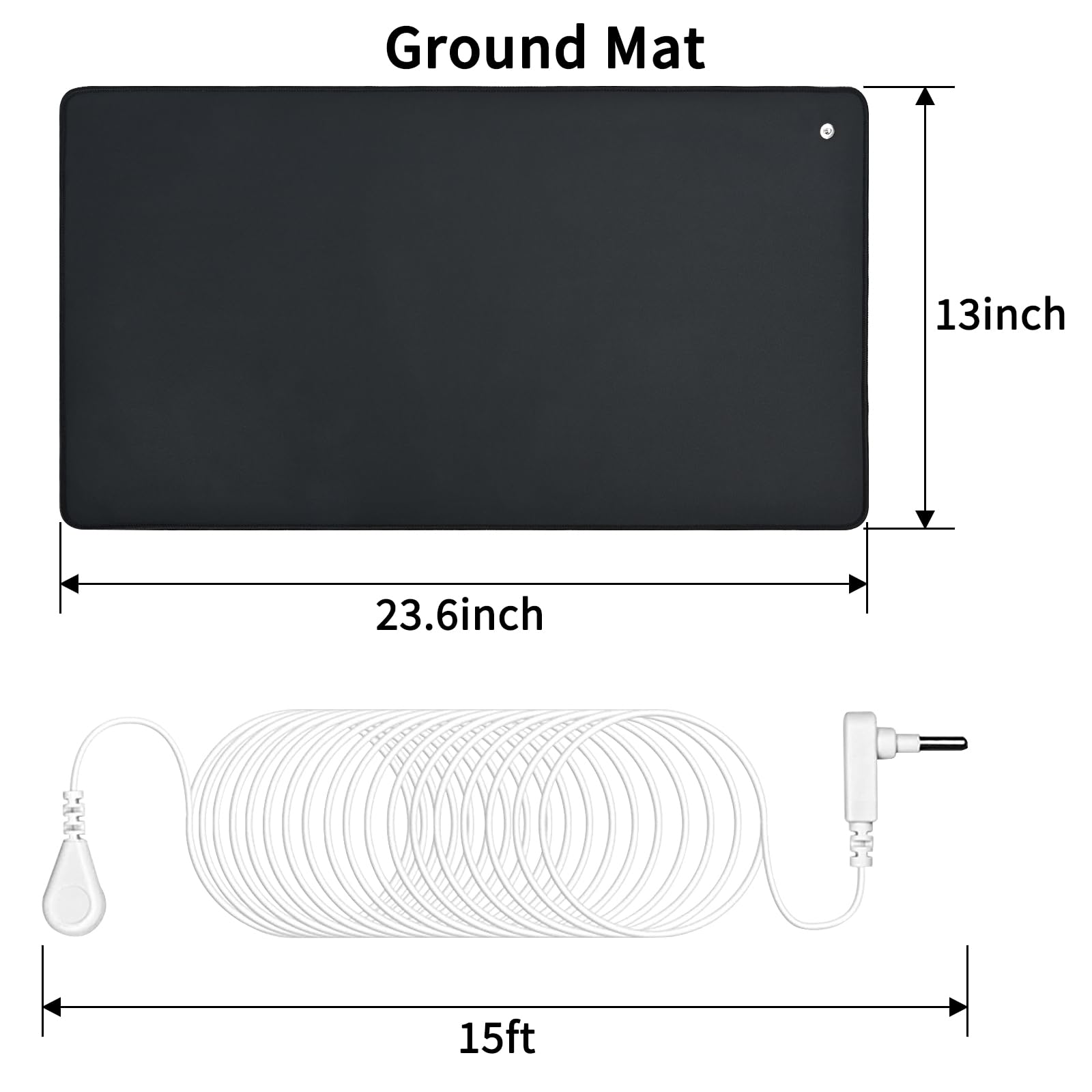 HRSDZKJ tapis conducteur sans vinyle – matériau sûr pour la peau.