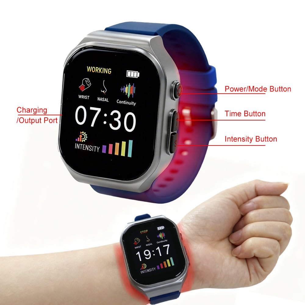 Hsiohe batterie USB rechargeable, montre légère et pratique.