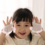 Gants HS&ROXIN anti-succion pouce rose, design anti-retrait pour utilisation en continu.