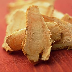 Coffret cadeau soigné: ginseng mixé Wisconsin Hsu's, tranches pratiques.