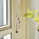 HTXYCTH Cristaux naturels suspendus pour décoration lumineuse et apaisante.