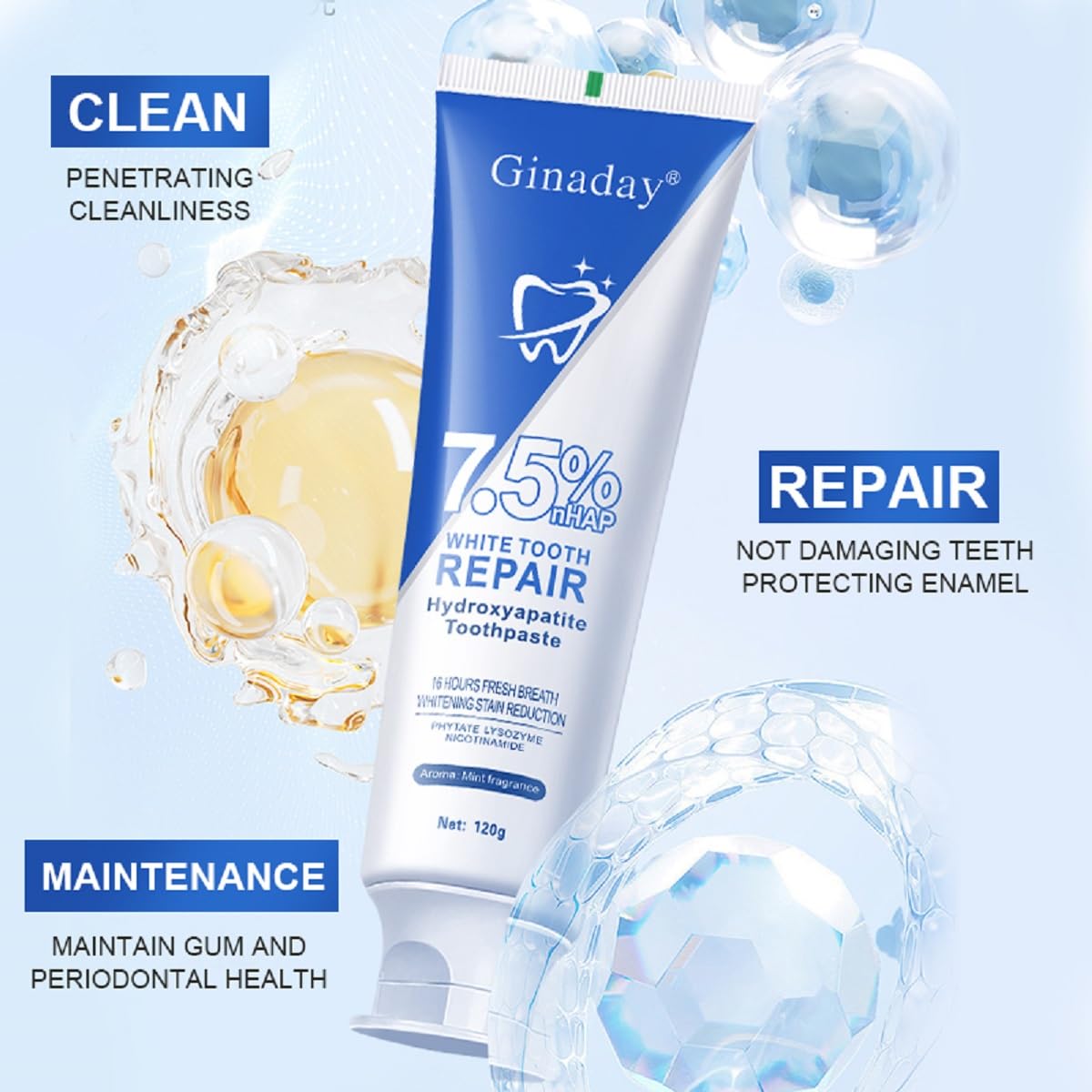 Nettoyage en profondeur et fraîcheur durable avec HuaQing Hydroxyapatite