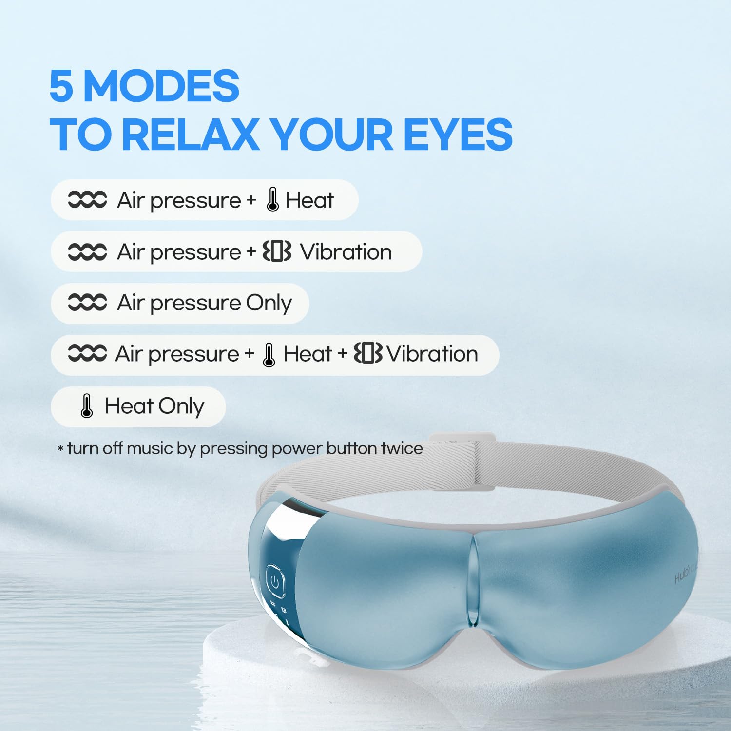 HuBDIC HubiCare 5 modes de massage adaptés aux besoins