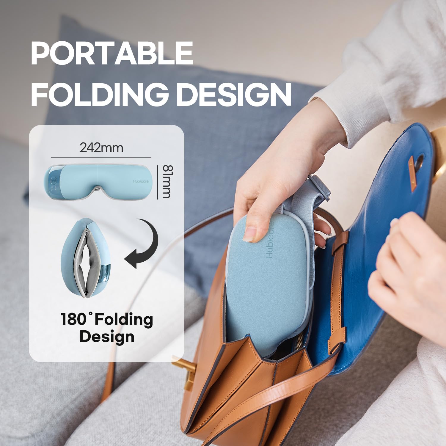 HuBDIC HubiCare design léger et portable pour les déplacements