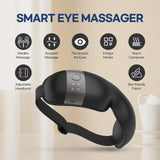 HubiCare Eye Massager: musique connectée pour relaxation guidée.