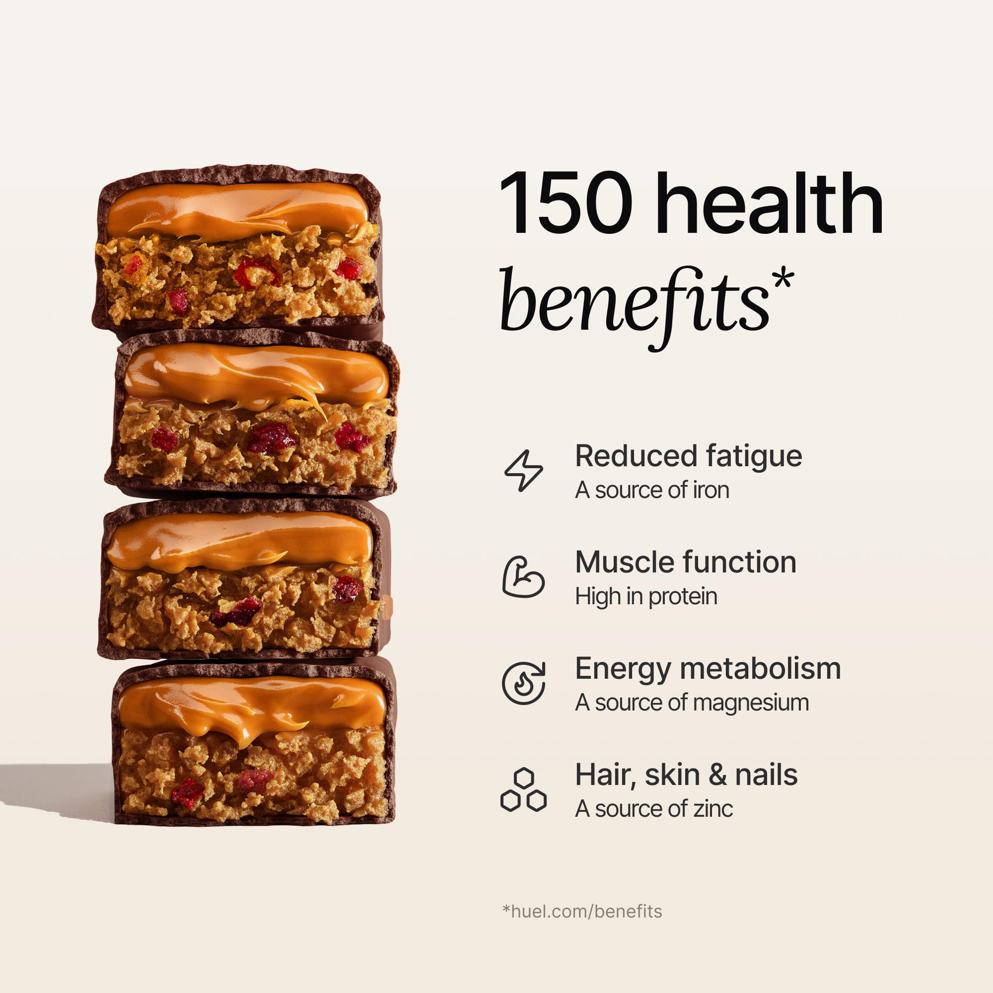 Huel Complete Nutrition – pratique en déplacement pour énergie rapide.
