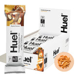 Barre Huel nutrition complète à l’arachide et caramel, parfaite pour un coup de boost.