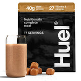 Huel Black Edition caramel salé, protéine végétale prête à consommer comme repas rapide et soutenu