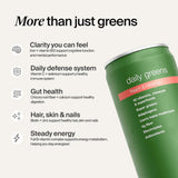 Pack de 12 bouteilles Huel Daily Greens pret-a-boire pratique et portable.