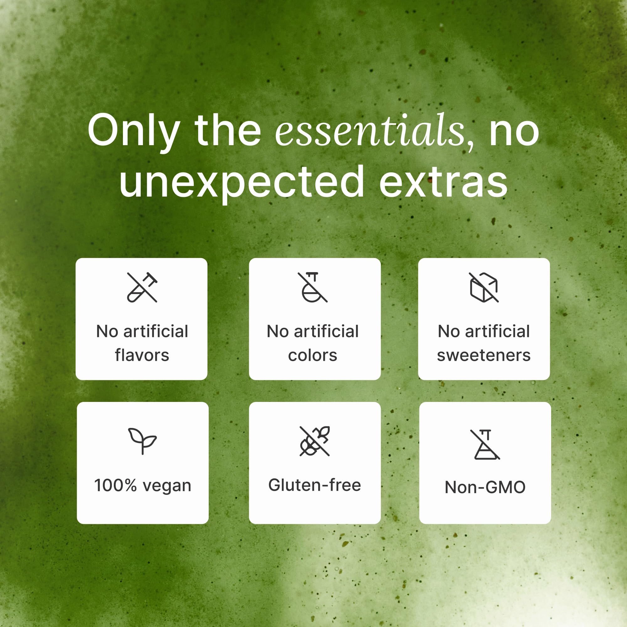 Huel Daily Greens packaging pratique: sachet individuel pour voyage sain.