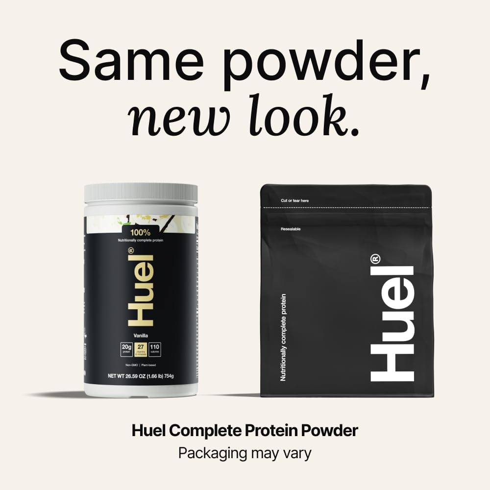 Dose Huel Fraise — doseur pratique pour une portion rapide