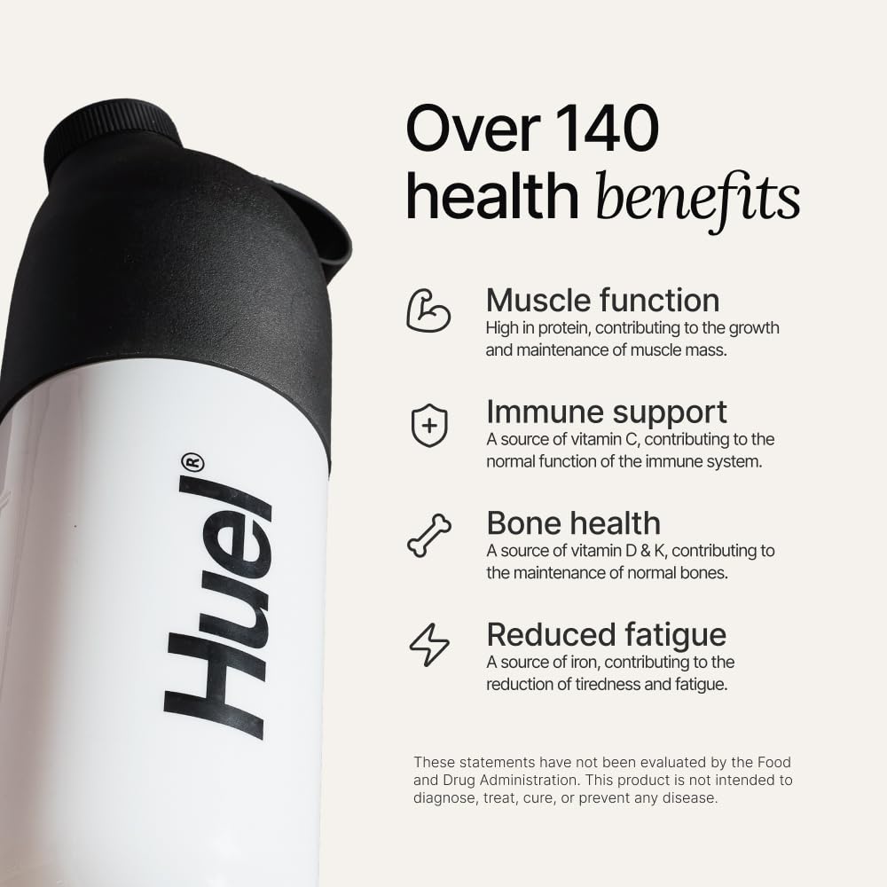 Shaker Huel Fraise — prêt à mélanger pour un shake rapide