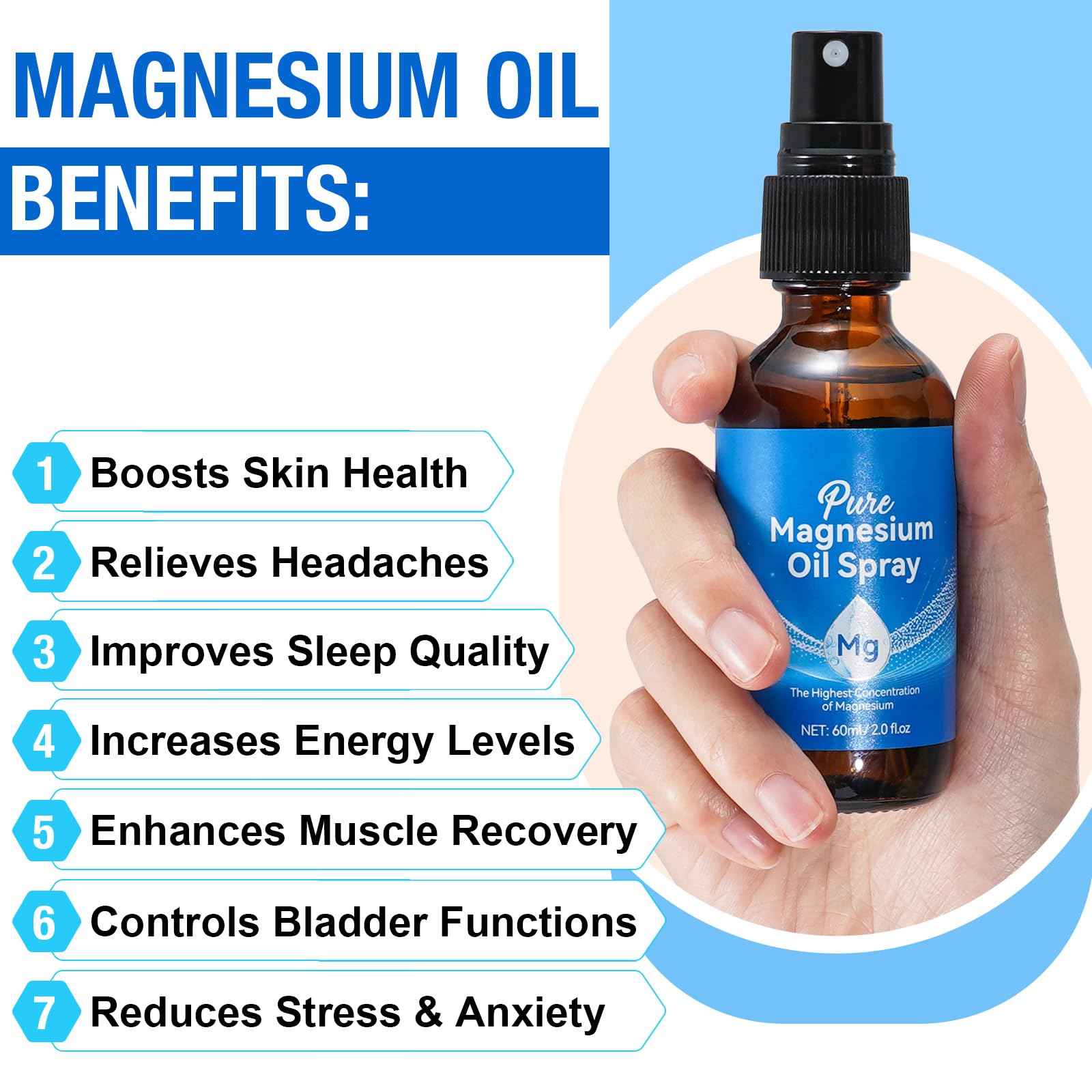 Composition: chlorure de magnésium pur sans additifs