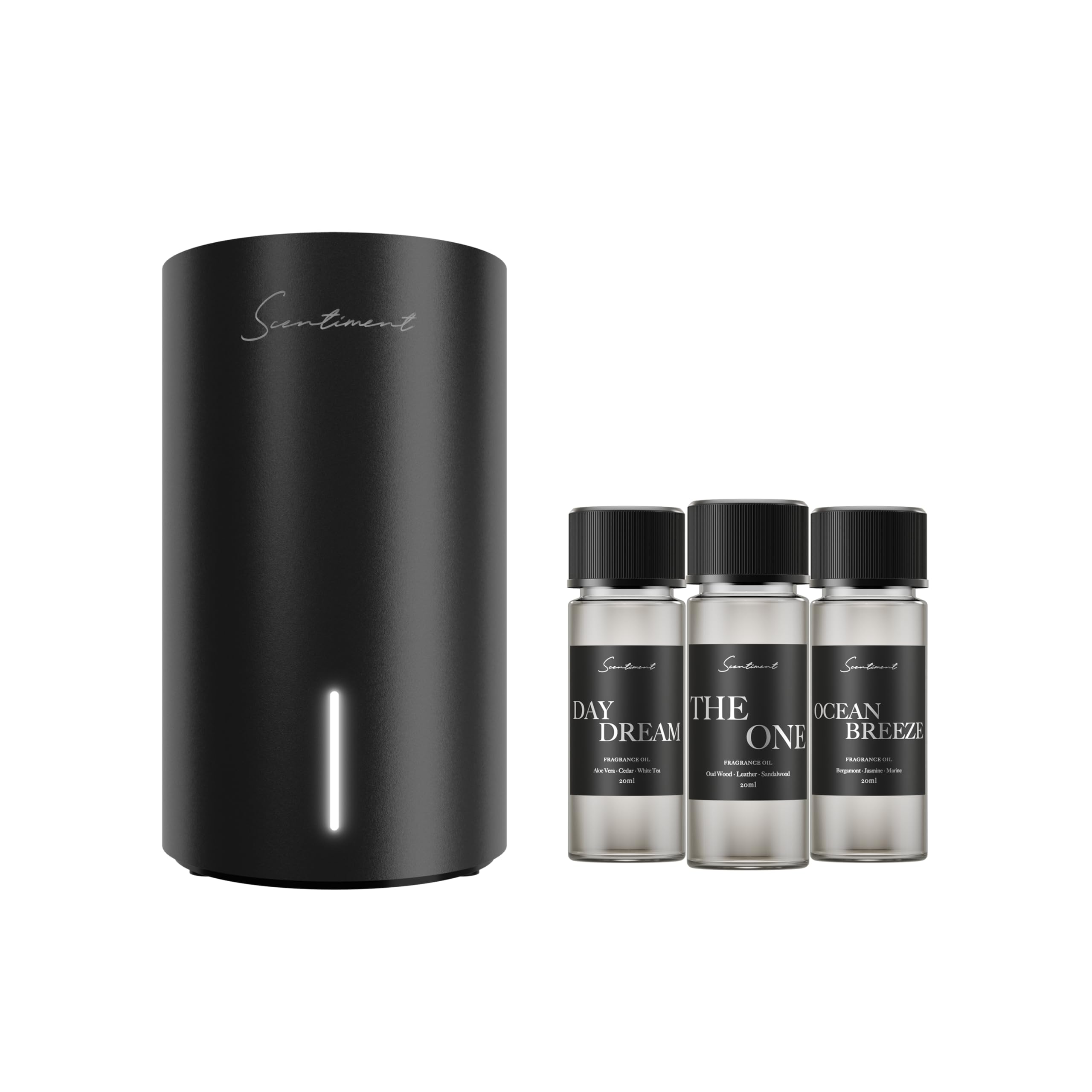 Ocean Breeze huile – fragrance rafraîchissante incluse pour une ambiance marine.