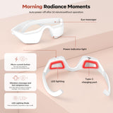 HuixinLine Lunettes masseuses: chaleur douce pour confort thermique et détente instantanée.