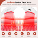 HuixinLine Lunettes masseuses: lumière rouge apaisante pour réduire la fatigue et soutenir la peau.