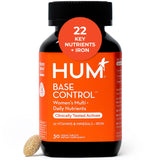 Bouteille HUM Base Control pour femmes, routine quotidienne recommandée