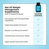 Hum Counter Cravings - Capsules véganes faciles à prendre avec les repas.